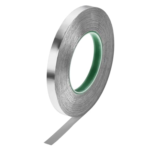 sourcing map Aluminium Klebeband 12mm x 50m Alufolie Isolierband Aluminiumband Selbstklebend Alu Klebeband Hitzebeständig Dichtungsband Wasserdicht Dichtband für Reparatur Abdichtung Isolierung sourcing map Aluminium Klebeband 12mm x 50m Alufolie Isolierband Aluminiumband Selbstklebend Alu Klebeband Hitzebeständig Dichtungsband Wasserdicht Dichtband für Reparatur Abdichtung Isolierung von sourcing map