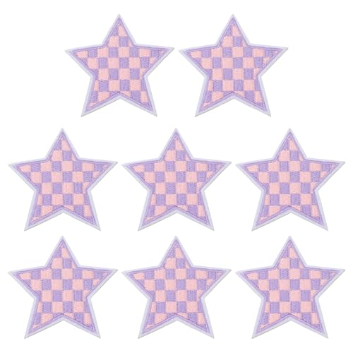 sourcing map Aufnäher zum Aufbügeln, bestickt, für Jacke, Denim-Kollektion, Kleidung, Kleid, Hüte, Jeans, DIY-Zubehör, Hellviolett/Rosa, 8 Stück sourcing map Aufnäher zum Aufbügeln, bestickt, für Jacke, Denim-Kollektion, Kleidung, Kleid, Hüte, Jeans, DIY-Zubehör, Hellviolett/Rosa, 8 Stück von sourcing map