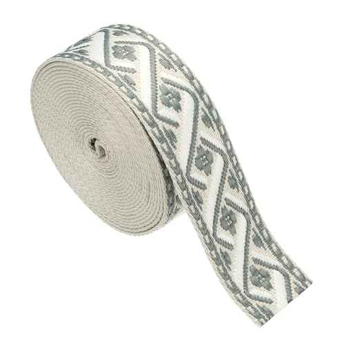 sourcing map Baumwoll-Gurtband, 38 mm, Jacquard-Gurtband, Stickerei, Polyester-Gurtband, Geldbörsenriemen, Gürtel für Geldbörse, Tasche, Handwerk, Kleidung, cremegrau sourcing map Baumwoll-Gurtband, 38 mm, Jacquard-Gurtband, Stickerei, Polyester-Gurtband, Geldbörsenriemen, Gürtel für Geldbörse, Tasche, Handwerk, Kleidung, cremegrau von sourcing map