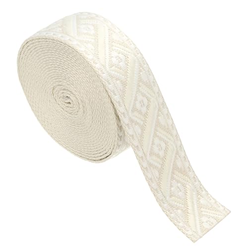sourcing map Baumwoll-Gurtband, 50 mm, Jacquard-Gurtband, Stickerei, Polyester-Gurtband, Geldbörsenriemen, Gürtel für Geldbörse, Tasche, Handwerk, Kleidung, Khaki-Creme sourcing map Baumwoll-Gurtband, 50 mm, Jacquard-Gurtband, Stickerei, Polyester-Gurtband, Geldbörsenriemen, Gürtel für Geldbörse, Tasche, Handwerk, Kleidung, Khaki-Creme von sourcing map