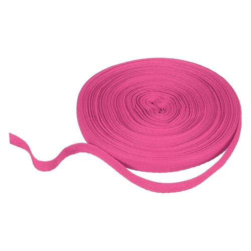 sourcing map Baumwoll-Twillband, 0,9 cm, 22,7 m, Fischgräten-Gurtband, Rolle, Schrägband für Heimwerker, Handwerk, Nähen, Geschenkverpackung, Rosenrot sourcing map Baumwoll-Twillband, 0,9 cm, 22,7 m, Fischgräten-Gurtband, Rolle, Schrägband für Heimwerker, Handwerk, Nähen, Geschenkverpackung, Rosenrot von sourcing map