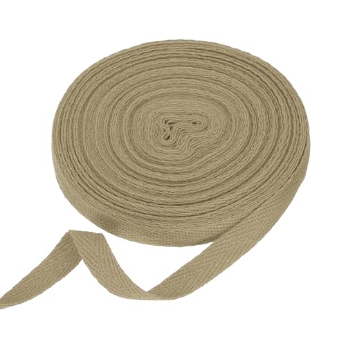 sourcing map Baumwoll-Twillband, 0,9 cm, 9,5 m, Fischgräten-Gurtband, Rolle, Schrägband, für Bastelarbeiten, Nähen, Geschenkverpackungen, Khaki sourcing map Baumwoll-Twillband, 0,9 cm, 9,5 m, Fischgräten-Gurtband, Rolle, Schrägband, für Bastelarbeiten, Nähen, Geschenkverpackungen, Khaki von sourcing map