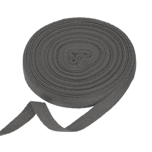 sourcing map Baumwoll-Twillband, 0,9 cm, 9,5 m, Fischgräten-Gurtband, Rolle, Schrägband für Bastelarbeiten, Nähen, Geschenkverpackungen, Dunkelgrau sourcing map Baumwoll-Twillband, 0,9 cm, 9,5 m, Fischgräten-Gurtband, Rolle, Schrägband für Bastelarbeiten, Nähen, Geschenkverpackungen, Dunkelgrau von sourcing map