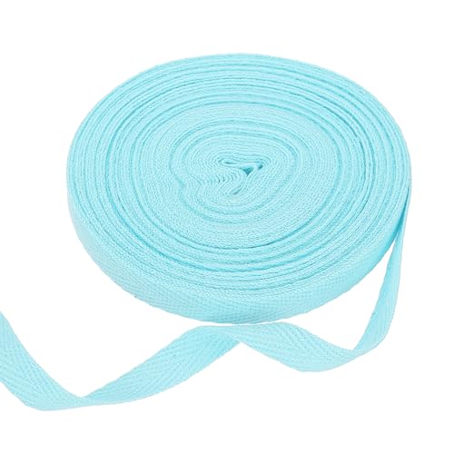 sourcing map Baumwoll-Twillband, 0,95 cm, 9,5 m, Fischgräten-Gurtband, Rolle, Schrägband, zum Basteln, Nähen, Geschenkverpackungen, Hellblau sourcing map Baumwoll-Twillband, 0,95 cm, 9,5 m, Fischgräten-Gurtband, Rolle, Schrägband, zum Basteln, Nähen, Geschenkverpackungen, Hellblau von sourcing map