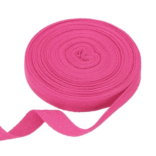 sourcing map Baumwoll-Twillband, 1,6 cm, 9,7 m, Fischgräten-Gurtband, Rolle, Schrägband, für Heimwerker, Basteln, Nähen, Geschenkverpackung, Rosenrot sourcing map Baumwoll-Twillband, 1,6 cm, 9,7 m, Fischgräten-Gurtband, Rolle, Schrägband, für Heimwerker, Basteln, Nähen, Geschenkverpackung, Rosenrot von sourcing map