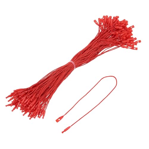 sourcing map Baumwollschnur, Schnappverschluss, Kunststoffanhänger, 19 cm, Rot, 100 Stück sourcing map Baumwollschnur, Schnappverschluss, Kunststoffanhänger, 19 cm, Rot, 100 Stück von sourcing map