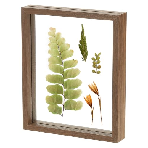 sourcing map Bilderrahmen aus gepresstem Holz, handgefertigt, 21,6 x 25,4 cm, rechteckig, schwebender Bilderrahmen, Doppelglas, für Kunstwerke, Fotos, Tischdekoration, Braun sourcing map Bilderrahmen aus gepresstem Holz, handgefertigt, 21,6 x 25,4 cm, rechteckig, schwebender Bilderrahmen, Doppelglas, für Kunstwerke, Fotos, Tischdekoration, Braun von sourcing map