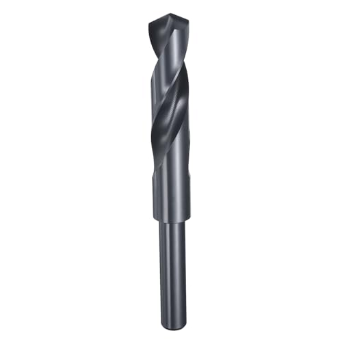 sourcing map Bohrer, 18 mm, reduzierter Schaft, rund, 4341, Hochgeschwindigkeitsstahl, Nitrieren, schwarz, 118°-Standardspitze für Kunststoff, Holz, Kupfer, Aluminium, Eisen, mittelweiches Metall sourcing map Bohrer, 18 mm, reduzierter Schaft, rund, 4341, Hochgeschwindigkeitsstahl, Nitrieren, schwarz, 118°-Standardspitze für Kunststoff, Holz, Kupfer, Aluminium, Eisen, mittelweiches Metall von sourcing map