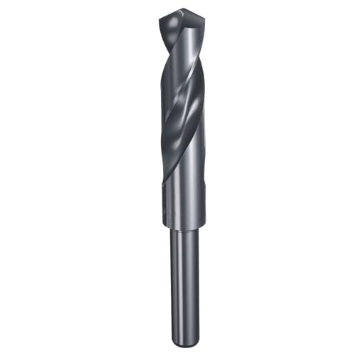 sourcing map Bohrer, 19 mm, reduzierter Schaft, rund, 4341, Hochgeschwindigkeitsstahl, Nitrieren, schwarz, 118°-Standardspitze für Kunststoff, Holz, Kupfer, Aluminium, Eisen, mittelweiches Metall sourcing map Bohrer, 19 mm, reduzierter Schaft, rund, 4341, Hochgeschwindigkeitsstahl, Nitrieren, schwarz, 118°-Standardspitze für Kunststoff, Holz, Kupfer, Aluminium, Eisen, mittelweiches Metall von sourcing map