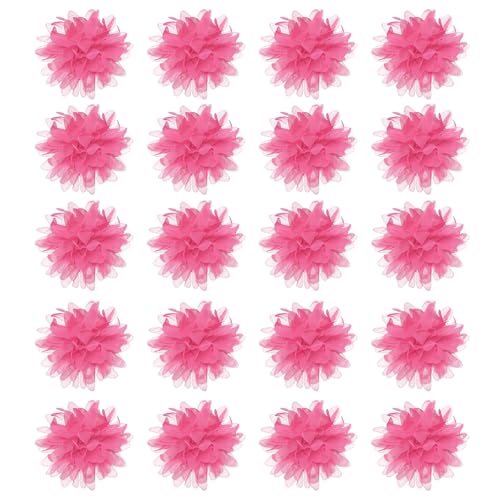 sourcing map Chiffon Blume, 4 Zoll Stoff Blumen Schleifen Nähen Stoff Applikationen Stirnband Verzierungen für Handwerk Kleider DIY Party Hochzeit Dekoration Rose Rot 20 Stück sourcing map Chiffon Blume, 4 Zoll Stoff Blumen Schleifen Nähen Stoff Applikationen Stirnband Verzierungen für Handwerk Kleider DIY Party Hochzeit Dekoration Rose Rot 20 Stück von sourcing map