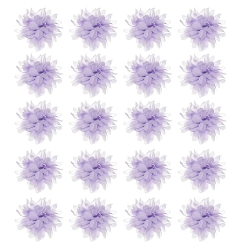 sourcing map Chiffon Blume, 7,6 cm Stoff Blumen Schleifen Nähen Stoff Applikationen Stirnband Verzierungen für Handwerk Kleider DIY Party Hochzeit Dekoration Hellviolett 20 Stück sourcing map Chiffon Blume, 7,6 cm Stoff Blumen Schleifen Nähen Stoff Applikationen Stirnband Verzierungen für Handwerk Kleider DIY Party Hochzeit Dekoration Hellviolett 20 Stück von sourcing map