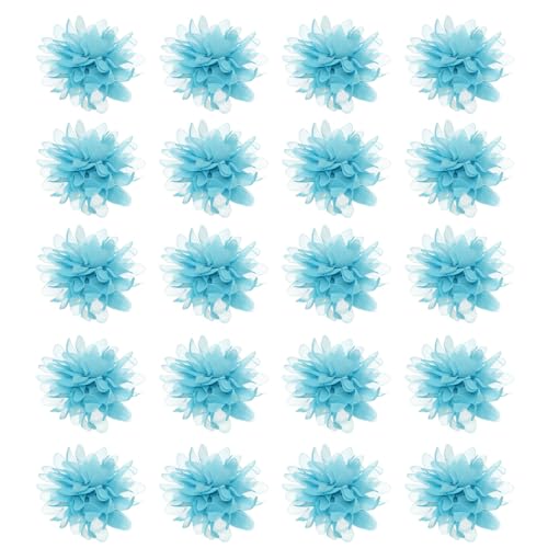 sourcing map Chiffon Blume, 7,6 cm Stoff Blumen Schleifen Nähen Stoff Applikationen Stirnband Verzierungen für Handwerk Kleider DIY Party Hochzeit Dekoration Himmelblau 20 Stück sourcing map Chiffon Blume, 7,6 cm Stoff Blumen Schleifen Nähen Stoff Applikationen Stirnband Verzierungen für Handwerk Kleider DIY Party Hochzeit Dekoration Himmelblau 20 Stück von sourcing map