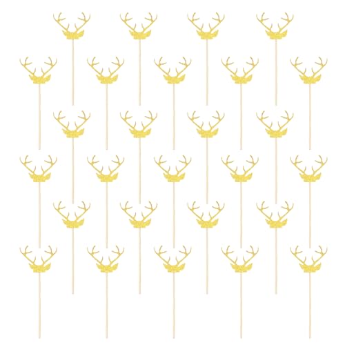 sourcing map Cupcake-Aufsätze mit Tierhörnern, glitzernde Cupcake-Picks mit Klebepunkten, Kuchendekorationen für Hochzeit, Geburtstag, Mottoparty, goldfarben, 48 Stück sourcing map Cupcake-Aufsätze mit Tierhörnern, glitzernde Cupcake-Picks mit Klebepunkten, Kuchendekorationen für Hochzeit, Geburtstag, Mottoparty, goldfarben, 48 Stück von sourcing map