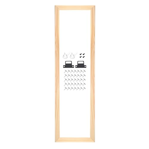 sourcing map DIY Leinwand Keilrahmen 71,1 x 20,3 cm Leinwand Rahmen Holzrahmen Kit Stabile Keilrahmen für Ölgemälde Drucke Poster von sourcing map