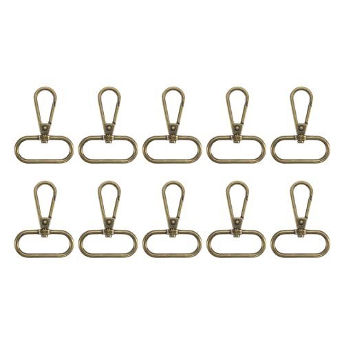 sourcing map Drehverschlüsse, 3,2 cm, ovaler Ring, Karabinerverschluss, Metall, Karabinerhaken für Geldbörse, Schlüsselanhänger, Gürtel, Messing, 10 Stück sourcing map Drehverschlüsse, 3,2 cm, ovaler Ring, Karabinerverschluss, Metall, Karabinerhaken für Geldbörse, Schlüsselanhänger, Gürtel, Messing, 10 Stück von sourcing map