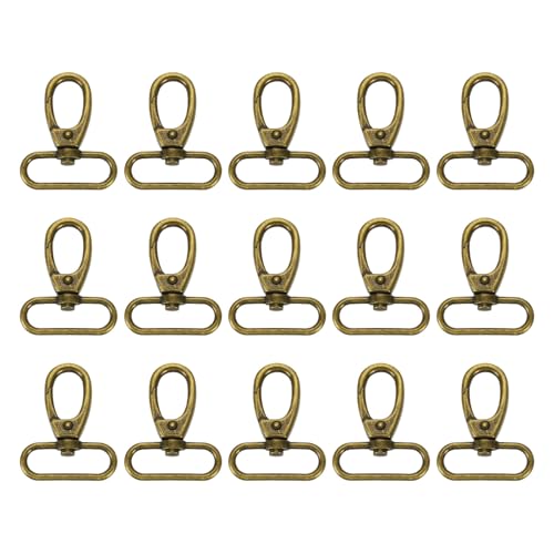 sourcing map Drehverschlüsse, 3,8 cm, ovaler Ring, Karabinerverschluss, Metall, Karabinerhaken für Geldbörse, Schlüsselanhänger, Gürtel, Bronze, 15 Stück sourcing map Drehverschlüsse, 3,8 cm, ovaler Ring, Karabinerverschluss, Metall, Karabinerhaken für Geldbörse, Schlüsselanhänger, Gürtel, Bronze, 15 Stück von sourcing map