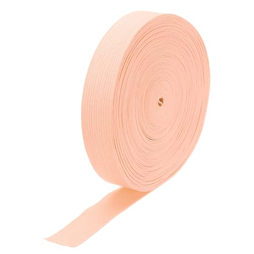 sourcing map Elastische Bänder zum Nähen, 2 cm, 9,1 m, Aprikosenstrick, elastische Spule, hohe Elastizität für Perücken, Bund, Hosen sourcing map Elastische Bänder zum Nähen, 2 cm, 9,1 m, Aprikosenstrick, elastische Spule, hohe Elastizität für Perücken, Bund, Hosen von sourcing map
