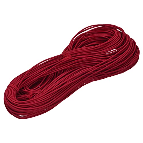 sourcing map Elastische Kordel Dehnbare Schnur 2mm 49 Yards Dunkel Rot für Kunsthandwerk Schmuckherstellung Armbänder Halsketten Perlenstickerei sourcing map Elastische Kordel Dehnbare Schnur 2mm 49 Yards Dunkel Rot für Kunsthandwerk Schmuckherstellung Armbänder Halsketten Perlenstickerei von sourcing map