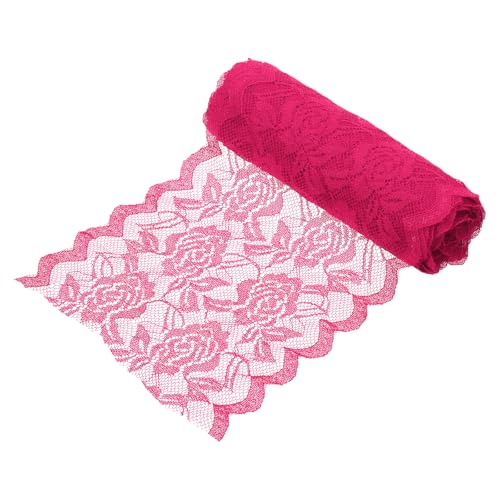 sourcing map Elastisches Spitzenband, 15,2 cm breit, 4,5 m lang, Stretch-Blumenmuster, Spitzenbesatz, bestickter Stoff zum Nähen und Basteln, Geschenkverpackung, Blumensträuße, Hochzeitsdekoration sourcing map Elastisches Spitzenband, 15,2 cm breit, 4,5 m lang, Stretch-Blumenmuster, Spitzenbesatz, bestickter Stoff zum Nähen und Basteln, Geschenkverpackung, Blumensträuße, Hochzeitsdekoration von sourcing map