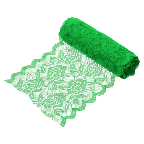 sourcing map Elastisches Spitzenband, 15,2 cm breit, 4,5 m lang, Stretch-Blumenmuster, Spitzenbesatz, bestickter Stoff zum Nähen und Basteln, Geschenkverpackung, Blumensträuße, Hochzeitsdekoration sourcing map Elastisches Spitzenband, 15,2 cm breit, 4,5 m lang, Stretch-Blumenmuster, Spitzenbesatz, bestickter Stoff zum Nähen und Basteln, Geschenkverpackung, Blumensträuße, Hochzeitsdekoration von sourcing map