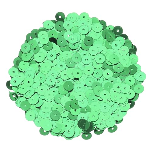 sourcing map Flache Pailletten, flach, rund, lose Pailletten mit einzelnen Löchern, 100 g, für Bastelarbeiten, Nähen, Sticken, Kleidung, Dunkelgrün, 30.0000 Stück sourcing map Flache Pailletten, flach, rund, lose Pailletten mit einzelnen Löchern, 100 g, für Bastelarbeiten, Nähen, Sticken, Kleidung, Dunkelgrün, 30.0000 Stück von sourcing map