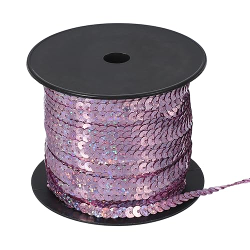 sourcing map Flacher Paillettenstreifen, 6 mm Paillettenband, Rolle, Spangle Flacher Paillettenstreifen für Handwerk, Verzierungen, Nähen, Kostümzubehör, Laser-Rosa sourcing map Flacher Paillettenstreifen, 6 mm Paillettenband, Rolle, Spangle Flacher Paillettenstreifen für Handwerk, Verzierungen, Nähen, Kostümzubehör, Laser-Rosa von sourcing map