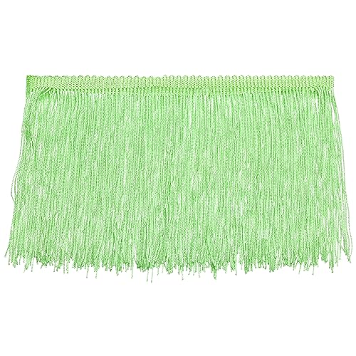 sourcing map Fransenborte für Kleidung, 15,2 cm, Hellgrün, 9,1 m sourcing map Fransenborte für Kleidung, 15,2 cm, Hellgrün, 9,1 m von sourcing map