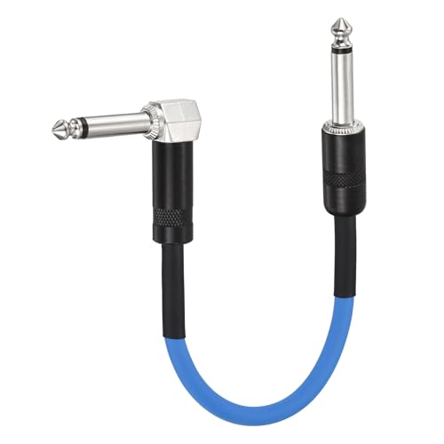 sourcing map Gitarren-Patchkabel, 25,4 cm, Pedalboard-Kabel, 1/4 Zoll, Metall, gerade, gebogen, TS rechtwinklig, Gitarren-Patch-Effektkabel für Instrumenten-Effekt-Pedal-Mischpult, Rot, 1 Stück sourcing map Gitarren-Patchkabel, 25,4 cm, Pedalboard-Kabel, 1/4 Zoll, Metall, gerade, gebogen, TS rechtwinklig, Gitarren-Patch-Effektkabel für Instrumenten-Effekt-Pedal-Mischpult, Rot, 1 Stück von sourcing map