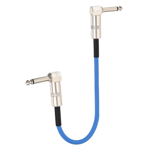 sourcing map Gitarren-Patchkabel, 55,9 cm, Pedalboard-Kabel, 1/4 Zoll, Metall, Doppelwinkel, TS rechtwinklig, Gitarren-Patch-Effektkabel für Instrumenten-Effekt-Pedal-Mischpult, Blau, 1 Stück sourcing map Gitarren-Patchkabel, 55,9 cm, Pedalboard-Kabel, 1/4 Zoll, Metall, Doppelwinkel, TS rechtwinklig, Gitarren-Patch-Effektkabel für Instrumenten-Effekt-Pedal-Mischpult, Blau, 1 Stück von sourcing map