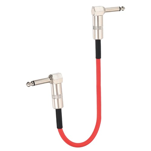 sourcing map Gitarren-Patchkabel, 55,9 cm, Pedalboard-Kabel, 1/4 Zoll, Metall, Doppelwinkel, TS rechtwinklig, Gitarren-Patch-Effektkabel für Instrumenten-Effekt-Pedal-Mischpult, Rot, 1 Stück sourcing map Gitarren-Patchkabel, 55,9 cm, Pedalboard-Kabel, 1/4 Zoll, Metall, Doppelwinkel, TS rechtwinklig, Gitarren-Patch-Effektkabel für Instrumenten-Effekt-Pedal-Mischpult, Rot, 1 Stück von sourcing map
