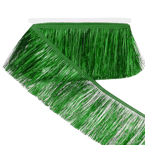 sourcing map Glänzende Lametta-Fransenborte, glitzernde metallische Fransenborten, Girlande, Lametta-Girlande, Lametta-Streamer für DIY, Latein-Tanz-Kostüm, Bekleidungszubehör, Urlaubsdekoration, Grün sourcing map Glänzende Lametta-Fransenborte, glitzernde metallische Fransenborten, Girlande, Lametta-Girlande, Lametta-Streamer für DIY, Latein-Tanz-Kostüm, Bekleidungszubehör, Urlaubsdekoration, Grün von sourcing map