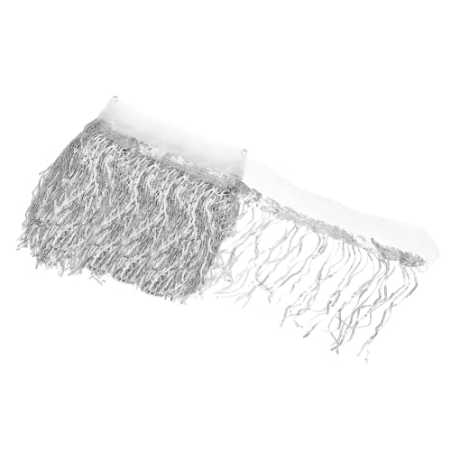 sourcing map Glänzende Pailletten-Lametta-Fransenborte, 9,1 m, glitzernde Spangle-Vorhang, Fransen-Pailletten-Spitze, Stoffschlangen für DIY, Latein-Tanz-Kostüm, Kleidung, Geburtstag, Grau-Silber sourcing map Glänzende Pailletten-Lametta-Fransenborte, 9,1 m, glitzernde Spangle-Vorhang, Fransen-Pailletten-Spitze, Stoffschlangen für DIY, Latein-Tanz-Kostüm, Kleidung, Geburtstag, Grau-Silber von sourcing map