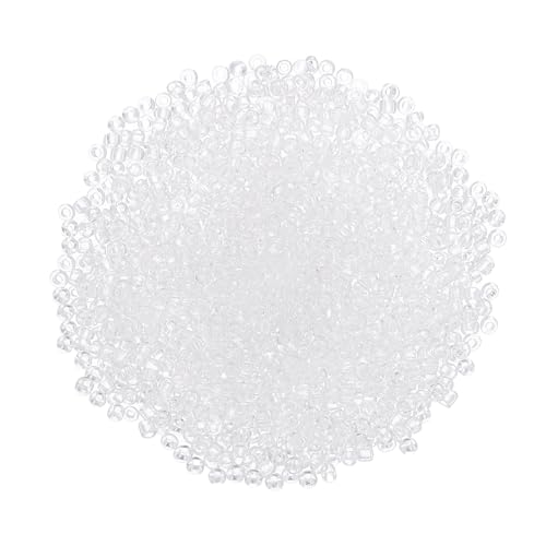sourcing map Glasperlen, 1600 Stück, 2 mm, lose Mini-Perlen mit Loch, Großpackung zum Basteln, handgefertigt, transparent sourcing map Glasperlen, 1600 Stück, 2 mm, lose Mini-Perlen mit Loch, Großpackung zum Basteln, handgefertigt, transparent von sourcing map