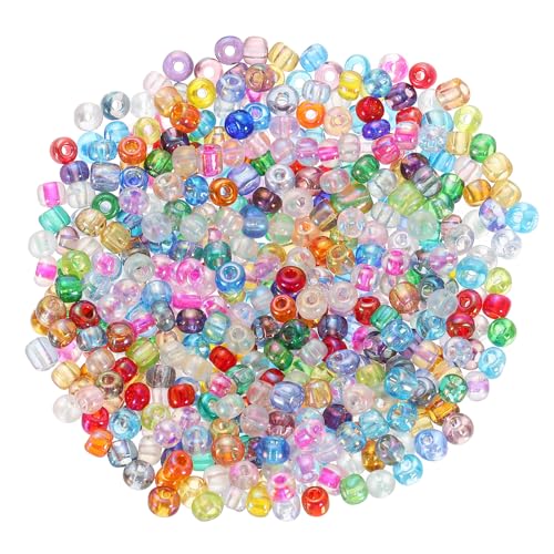 sourcing map Glasperlen, lose Mini-Perlen mit Loch, 4 mm, 6/0, lose Mini-Perlen mit Loch, Großpackung zum Basteln, handgefertigt, gemischte Farben, 1600 Stück sourcing map Glasperlen, lose Mini-Perlen mit Loch, 4 mm, 6/0, lose Mini-Perlen mit Loch, Großpackung zum Basteln, handgefertigt, gemischte Farben, 1600 Stück von sourcing map