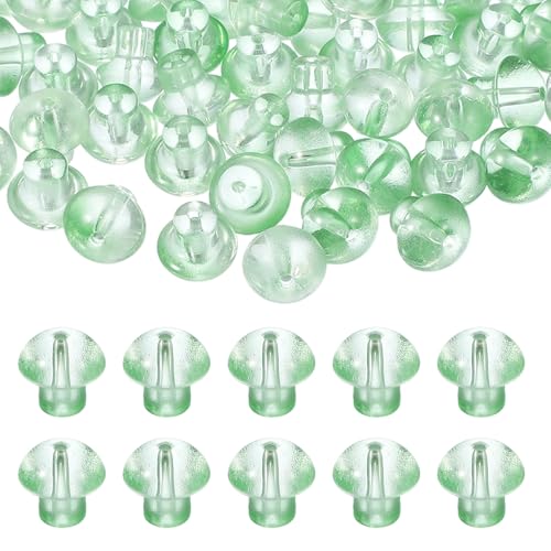 sourcing map Glasperlen in Pilzform, transparent, 14 mm, Glasanhänger, Pilz-Lampwork-Perlen, lose Abstandshalter für Bastelarbeiten, Ohrringe, Halsketten, Schmuckherstellung, Grün, 80 Stück sourcing map Glasperlen in Pilzform, transparent, 14 mm, Glasanhänger, Pilz-Lampwork-Perlen, lose Abstandshalter für Bastelarbeiten, Ohrringe, Halsketten, Schmuckherstellung, Grün, 80 Stück von sourcing map