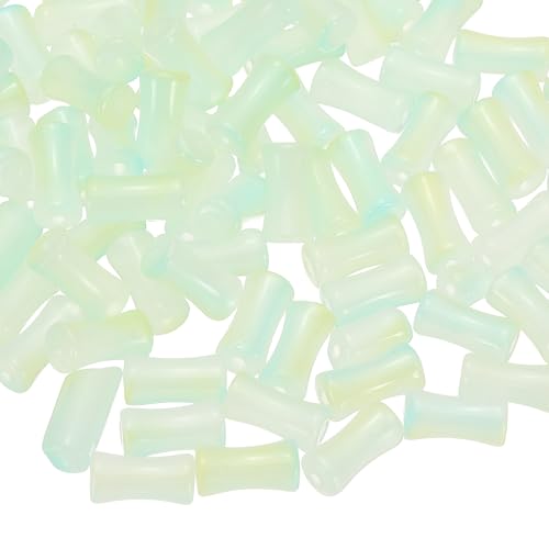 sourcing map Glasröhrenperlen, 6 x 12 mm Zylinder, lose Perlen, Stäbchenperlen, Glasperlen, Rocailles für Armbänder, Schmuckherstellung, DIY, Basteln, Ohrringe, Halsketten, transparent, grün, 100 sourcing map Glasröhrenperlen, 6 x 12 mm Zylinder, lose Perlen, Stäbchenperlen, Glasperlen, Rocailles für Armbänder, Schmuckherstellung, DIY, Basteln, Ohrringe, Halsketten, transparent, grün, 100 von sourcing map