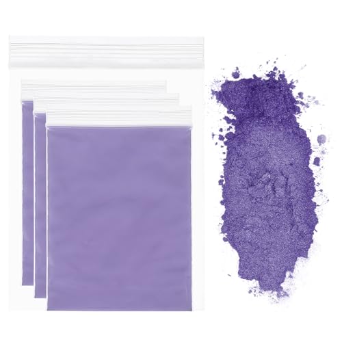 sourcing map Glimmerpulver, natürliches Epoxidharz, 400 Maschen, Perlglanz-Farbpigmentpulver für Gießharz, Autolack, Kerzenherstellung, DIY-Nagelkunst und Handwerk, Illusionslila, 15 g von sourcing map