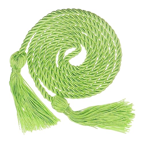 sourcing map Graduierung Ehre Kordel 67" mit Quaste Polyester Geflochtene Ehre Kordel Graduierung Seile für Abschlussparty Zeremonien Abschlüsse Hell Grün sourcing map Graduierung Ehre Kordel 67" mit Quaste Polyester Geflochtene Ehre Kordel Graduierung Seile für Abschlussparty Zeremonien Abschlüsse Hell Grün von sourcing map