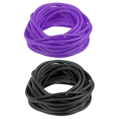 sourcing map Gummi Schnur Rohr Hohle Leitung 16ft 1/8" Durchmesser 1/16" Loch Silikonschlauch Set für DIY Schmuck Herstellung Halsketten Armband Lila Schwarz sourcing map Gummi Schnur Rohr Hohle Leitung 16ft 1/8" Durchmesser 1/16" Loch Silikonschlauch Set für DIY Schmuck Herstellung Halsketten Armband Lila Schwarz von sourcing map
