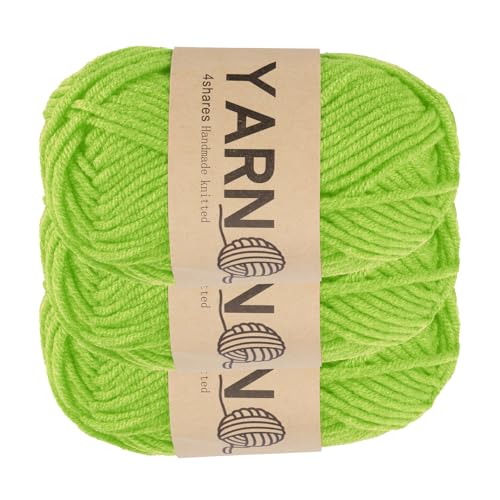 sourcing map Häkelgarn, 1,8 mm, grün, 5-lagig, Acrylgarn, 75 g, Sportgewicht, weiche und flauschige Garne zum Stricken, DIY, Häkeln, Basteln, Decken, Geschenk, insgesamt 160 m, 3 Stück sourcing map Häkelgarn, 1,8 mm, grün, 5-lagig, Acrylgarn, 75 g, Sportgewicht, weiche und flauschige Garne zum Stricken, DIY, Häkeln, Basteln, Decken, Geschenk, insgesamt 160 m, 3 Stück von sourcing map