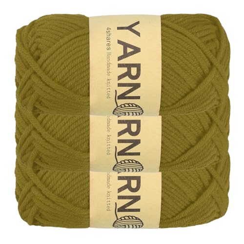 sourcing map Häkelgarn, 2 mm, braun, 100 % Acrylgarn, 76 g, Sportgewicht, weiche und flauschige Garne zum Stricken, Basteln, Decken, Geschenk, insgesamt 160 m, 3 Stück sourcing map Häkelgarn, 2 mm, braun, 100 % Acrylgarn, 76 g, Sportgewicht, weiche und flauschige Garne zum Stricken, Basteln, Decken, Geschenk, insgesamt 160 m, 3 Stück von sourcing map