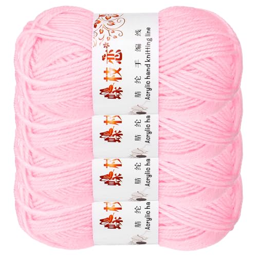 sourcing map Häkelgarn, 4-lagiges Acrylgarn, 200 g, Sportgewicht, weiche und flauschige Garne zum Stricken, DIY, Häkeln, Basteln, Decken, Geschenk, 400 m insgesamt sourcing map Häkelgarn, 4-lagiges Acrylgarn, 200 g, Sportgewicht, weiche und flauschige Garne zum Stricken, DIY, Häkeln, Basteln, Decken, Geschenk, 400 m insgesamt von sourcing map