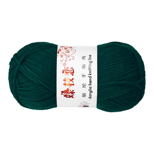 sourcing map Häkelgarn, Tintengrün, 4-lagiges Acrylgarn, 50 g, Sportgewicht, weiche und flauschige Garne zum Stricken, DIY, Häkeln, Handwerk, Decken, Geschenk, 98 Meter sourcing map Häkelgarn, Tintengrün, 4-lagiges Acrylgarn, 50 g, Sportgewicht, weiche und flauschige Garne zum Stricken, DIY, Häkeln, Handwerk, Decken, Geschenk, 98 Meter von sourcing map