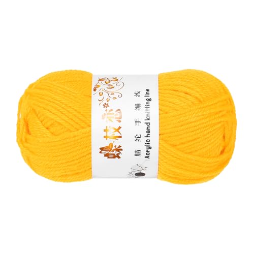sourcing map Häkelgarn, gelb, 4-lagig, Acrylgarn, 50 g, Sportgewicht, weiche und flauschige Garne zum Stricken, DIY, Häkeln, Handwerk, Decken, Geschenk, 98 Meter sourcing map Häkelgarn, gelb, 4-lagig, Acrylgarn, 50 g, Sportgewicht, weiche und flauschige Garne zum Stricken, DIY, Häkeln, Handwerk, Decken, Geschenk, 98 Meter von sourcing map