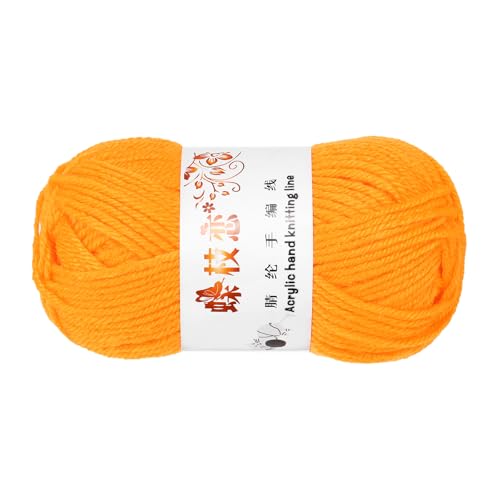 sourcing map Häkelgarn, goldfarben, 4-lagig, Acrylgarn, 50 g, Sportgewicht, weiche und flauschige Garne zum Stricken, DIY, Häkeln, Handwerk, Decken, Geschenk, 98 Meter sourcing map Häkelgarn, goldfarben, 4-lagig, Acrylgarn, 50 g, Sportgewicht, weiche und flauschige Garne zum Stricken, DIY, Häkeln, Handwerk, Decken, Geschenk, 98 Meter von sourcing map