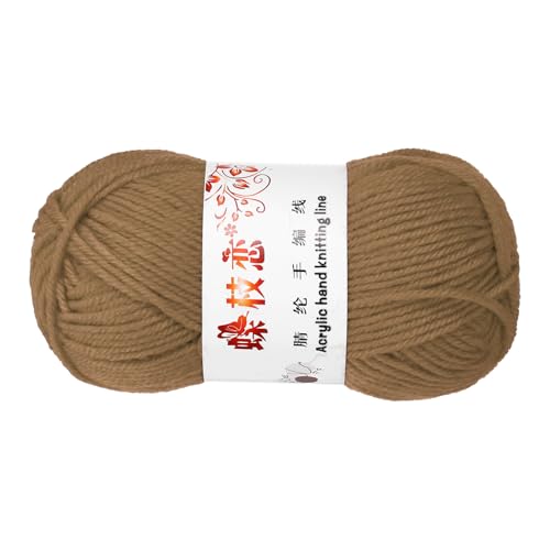 sourcing map Häkelgarn, hellbraun, 4-lagig, Acrylgarn, 50 g, Sportgewicht, weiche und flauschige Garne zum Stricken, DIY, Häkeln, Handwerk, Decken, Geschenk, 98 Meter sourcing map Häkelgarn, hellbraun, 4-lagig, Acrylgarn, 50 g, Sportgewicht, weiche und flauschige Garne zum Stricken, DIY, Häkeln, Handwerk, Decken, Geschenk, 98 Meter von sourcing map