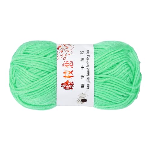 sourcing map Häkelgarn, hellgrün, 4-lagig, Acrylgarn, 50 g, Sportgewicht, weiche und flauschige Garne zum Stricken, DIY, Häkeln, Handwerk, Decken, Geschenk, 98 Meter sourcing map Häkelgarn, hellgrün, 4-lagig, Acrylgarn, 50 g, Sportgewicht, weiche und flauschige Garne zum Stricken, DIY, Häkeln, Handwerk, Decken, Geschenk, 98 Meter von sourcing map