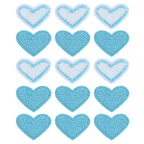 sourcing map Herz Geformt Flicken zum aufbügeln Eisen auf Patches Himmel Blau Bügelflicken Patches Gestickt Aufnähen für Kleidung Jacken Rucksack Schuhe Reparieren Dekorationen 15 Stück sourcing map Herz Geformt Flicken zum aufbügeln Eisen auf Patches Himmel Blau Bügelflicken Patches Gestickt Aufnähen für Kleidung Jacken Rucksack Schuhe Reparieren Dekorationen 15 Stück von sourcing map