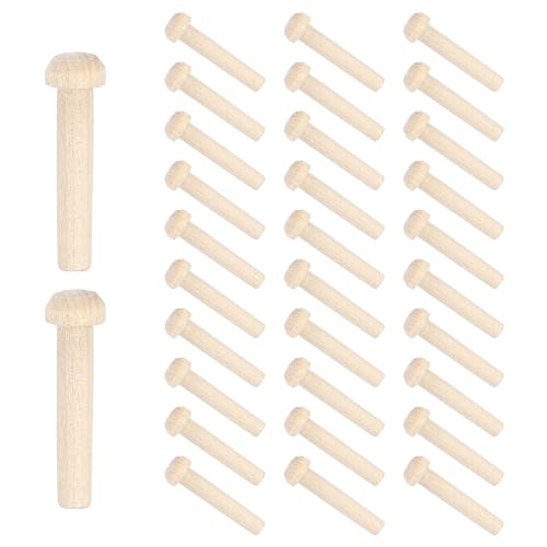 sourcing map Holz-Achsenheringe, 7/32 Zoll Durchmesser, 3,5 cm Länge, Mini-Holzhering, Holzräder, Schaft für DIY-Modellautos, LKW, 50 Stück sourcing map Holz-Achsenheringe, 7/32 Zoll Durchmesser, 3,5 cm Länge, Mini-Holzhering, Holzräder, Schaft für DIY-Modellautos, LKW, 50 Stück von sourcing map