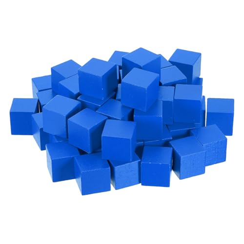 sourcing map Holzblöcke zum Basteln, 2,5 cm, unlackierter Holzwürfel, massiver Holzblock, blanko, quadratisch, für Bastelprojekte, personalisierte Geschenke, Blau, 40 Stück sourcing map Holzblöcke zum Basteln, 2,5 cm, unlackierter Holzwürfel, massiver Holzblock, blanko, quadratisch, für Bastelprojekte, personalisierte Geschenke, Blau, 40 Stück von sourcing map